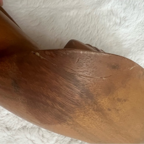 MCM Vintage Wooden Woman Sculpture - Picture 7 of 12